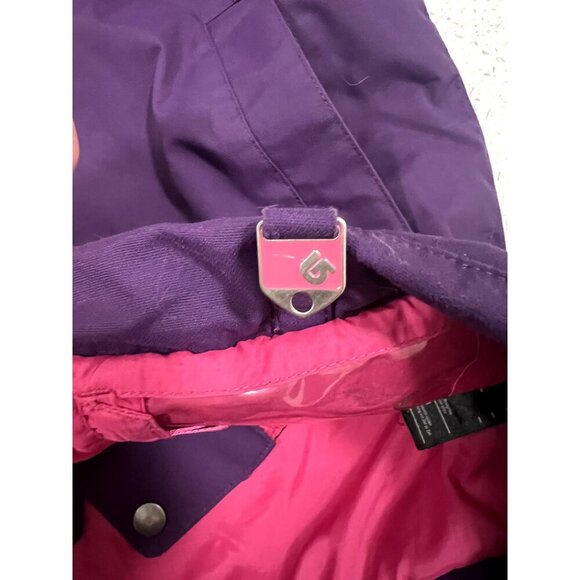 Burton DryRide Youth Large (14/16) Snowboard Jacket Purple Pink LYNX JK style - Picture 15 of 16